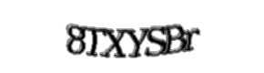 Security check image, please type the characters shown